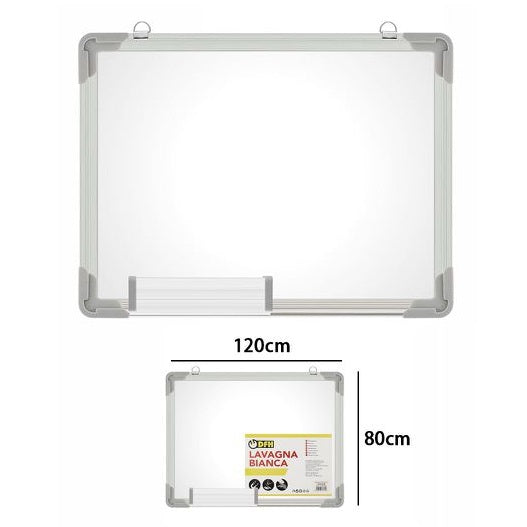 Magnetische Wandtafel Whiteboard für Filzstifte Abwischbar 80x120cm