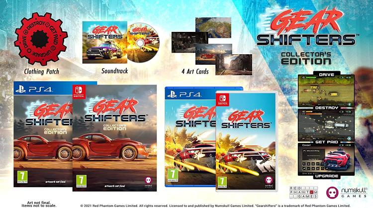 Gearshifters (Collector's Edition) PS4 Videospiel Playstation 4 EU Italienisch Autos