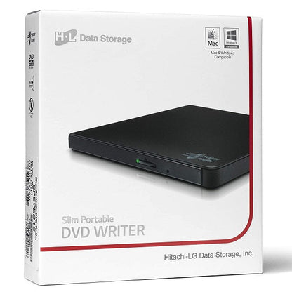Lg External DVD-RW USB PC Computer Hitachi Ultraslim Portable DVD Burner