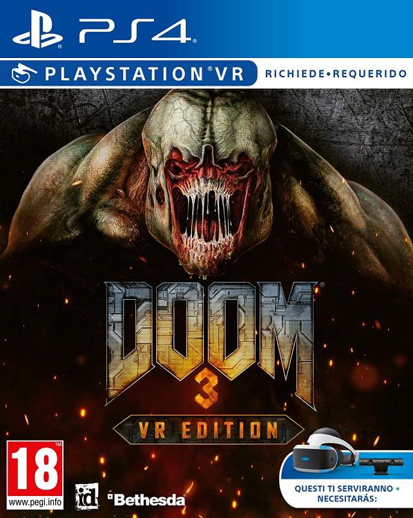 Doom 3 VR Edition PlayStation 4 Videospiel Neu Deutsch PS4 Versiegelt