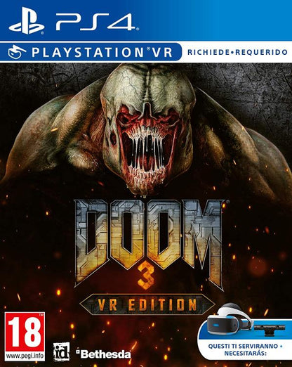 Doom 3 VR Edition PlayStation 4 Videospiel Neu Deutsch PS4 Versiegelt