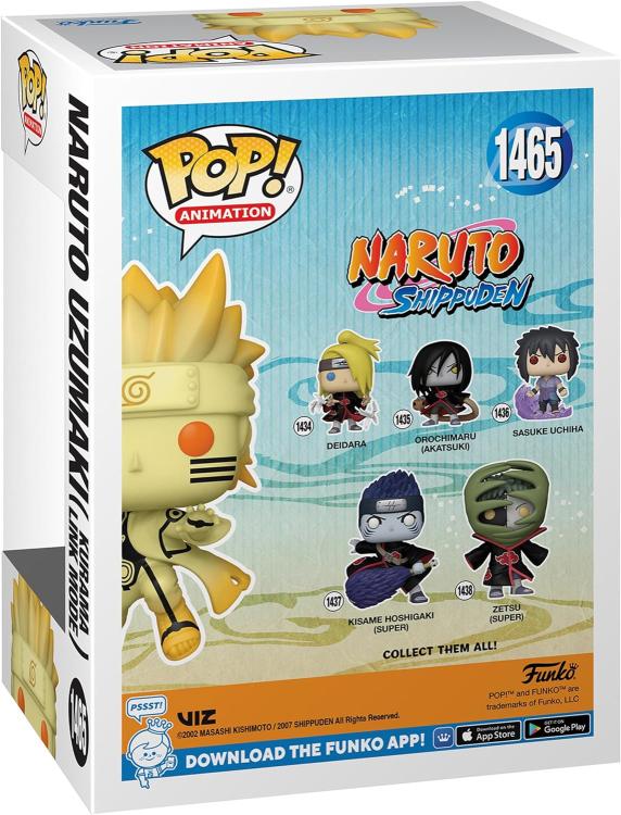 Funko Pop! Animation Naruto Shippuden - (1465) Naruto Kurama Link Mode Special