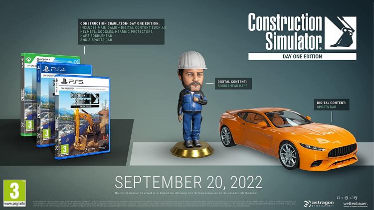 Construction Simulator (Day One Edition) PS5 Spiel Deutsch Playstation 5 Neu