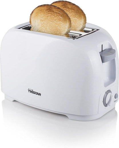 Tristar Toaster BR-1013 Brötchenaufsatz Toast Automatische Auswurf Weiß