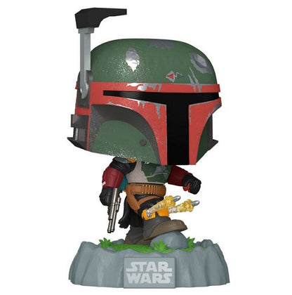 Funko Pop! Star Wars Legacy – Boba Fett (734) Boba Fett mit Raketen Figur 9cm