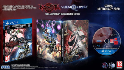 Bayonetta & Vanquish 10th Anniversary Bundle Launch Edition (Steelbook) Ps4