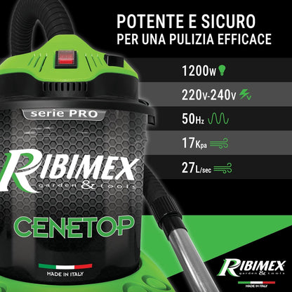 Aschesauger Cene Top 18 Liter 1200W