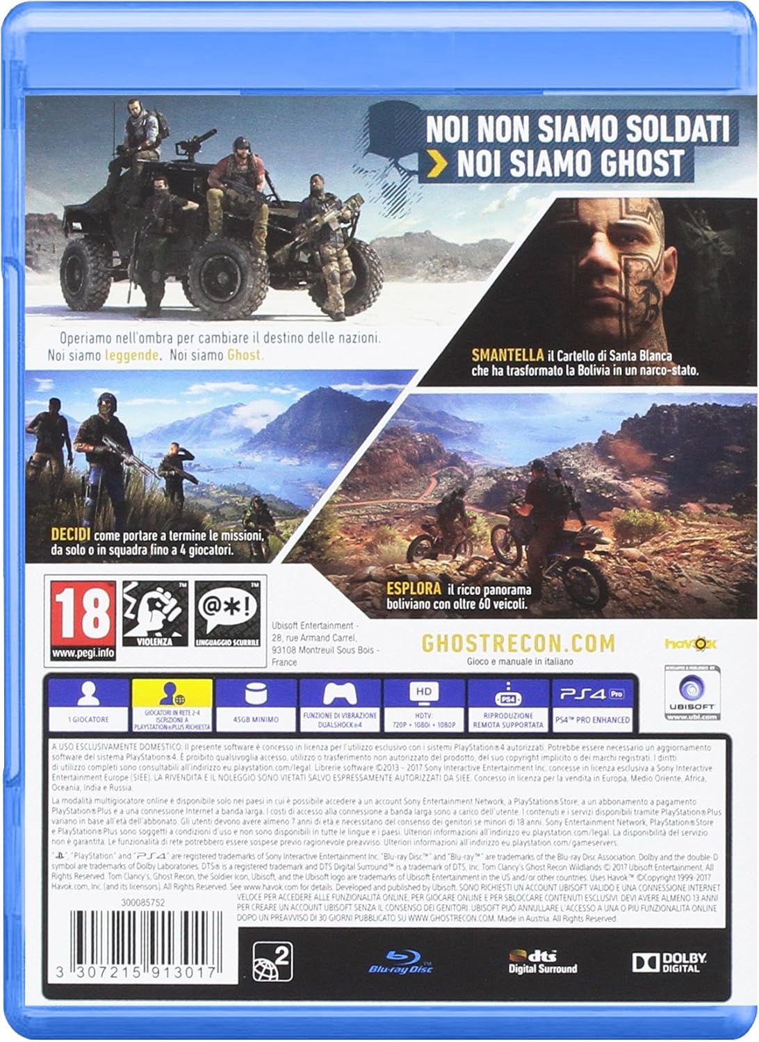 Tom Clancy'S Ghost Recon Wildlands Ps4 Spiel Playstation 4 Deutsch Neu
