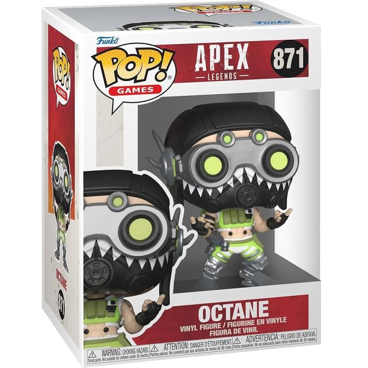 Funko Pop! Games - Apex Legends (871) Octane Vinylfigur 9cm Sammelfigur Statue