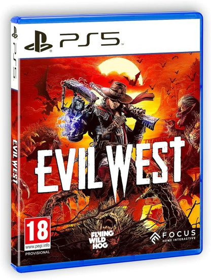 Evil West PS5 Spiel Deutsch Playstation 5 Videospiel Neu Versiegelt PAL Ita