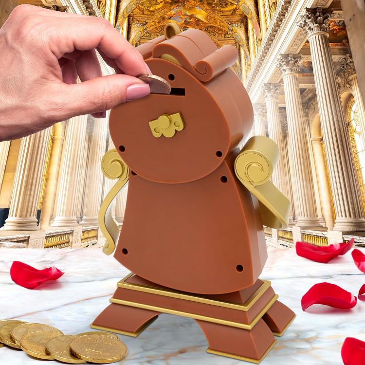 Abystyle Spardose Disney Die Schöne und das Biest Cogsworth Münzen