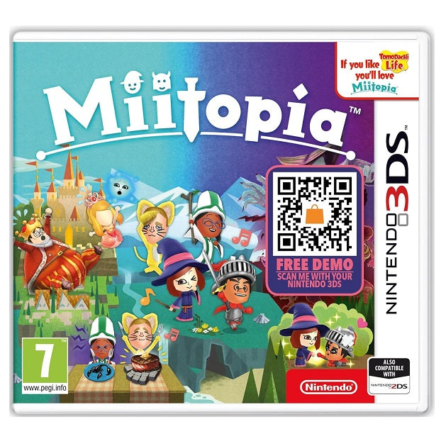 Miitopia Nintendo 3Ds 2Ds Videogioco Italiano Copertina Ita Gioco Sigillato