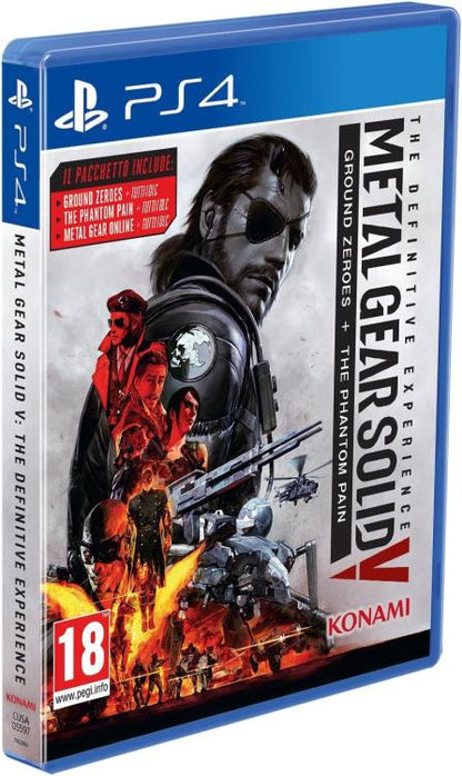 Metal Gear Solid V (5) Definitive Experience PS4 Spiel EU Italienisch Playstation 4