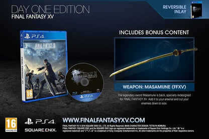 Final Fantasy XV Day One Edition PS4 Spiel Italienisch Playstation 4 FF 15 Neu