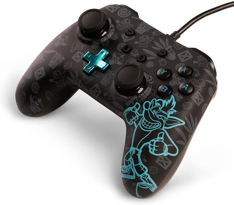 PowerA Wired Controller Nintendo Switch Crash Bandicoot Edition kabelgebundener Joystick