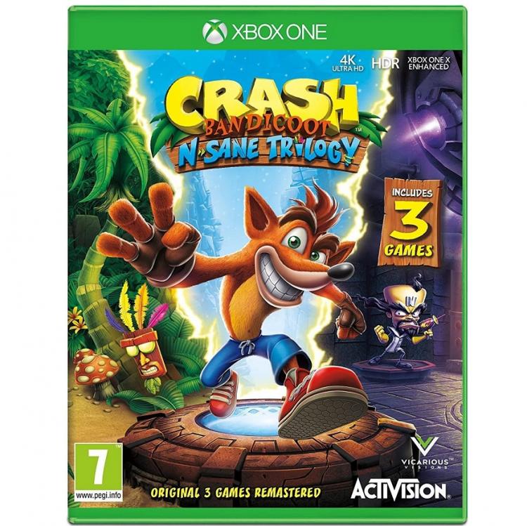 CRASH BANDICOOT N SANE TRILOGY XBOX ONE / S GIOCO ITALIANO NUOVO SIGILLATO ITA