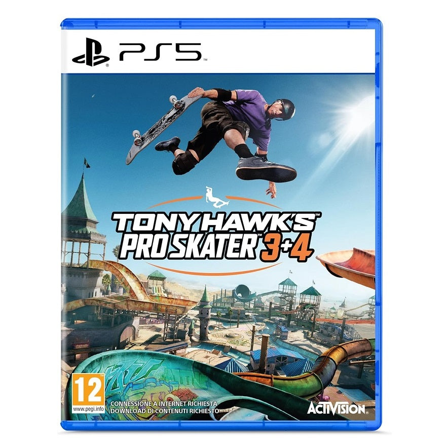 Tony Hawk S Pro Skater 3+4  PS5 Gioco Playstation 5 Eu Ita Nuovo Sigillato