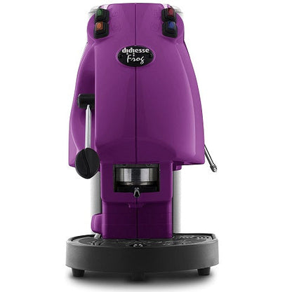 DIDIESSE FROG REVOLUTION VAPOR Kaffeemaschine Pads Lila + Cappuccino Mokkabraun