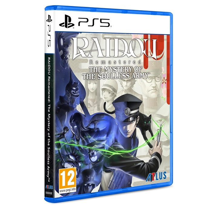 Raidou: Remastered – The Mystery Of The Soulless Army PS5 Spiel Pal Ita Neu