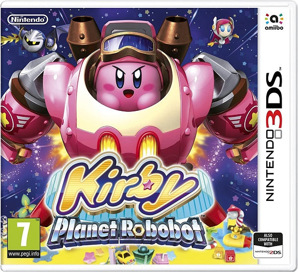 Kirby Planet Robobot Nintendo 3Ds 2Ds Videospiel Italienisch Spiel Import Neu