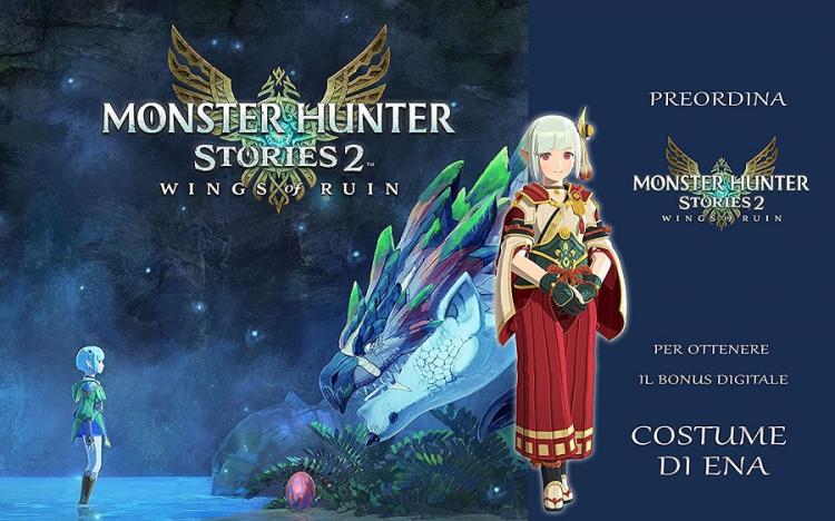 MONSTER HUNTER STORIES 2 WINGS OF RUIN NINTENDO SWITCH VIDEOSPIEL ITALIENISCH NEU
