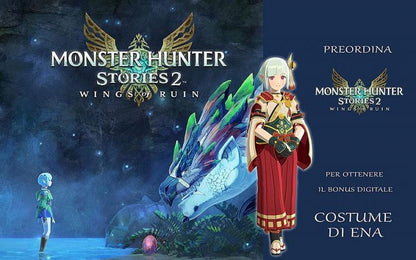 MONSTER HUNTER STORIES 2 WINGS OF RUIN NINTENDO SWITCH VIDEOSPIEL ITALIENISCH NEU