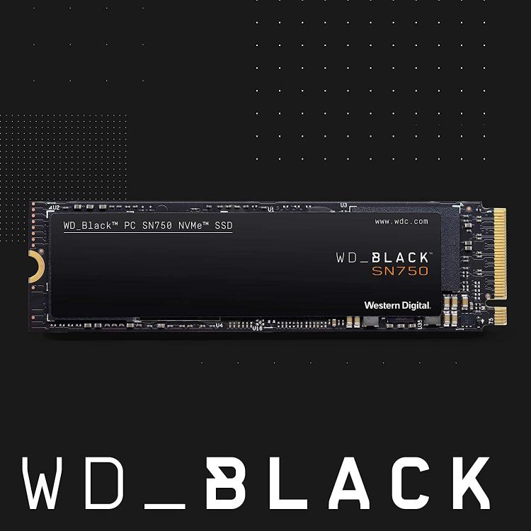 Western Digital Ssd Interno Gaming 2Tb Sn750 M.2 Wd Black Pcie Nvme 3.0