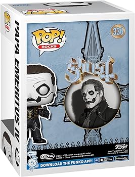 Funko Pop ! Rocks Ghost - (336) Papa Emeritus IV Vinylfigur 9 cm Rock Auf Lager
