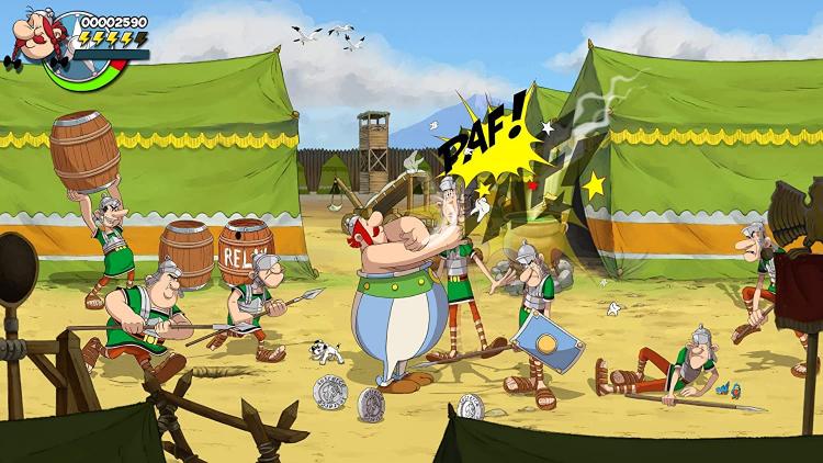 Asterix & Obelix Slap Them All Limited Edition PS4 Videospiel Neu Italienisch