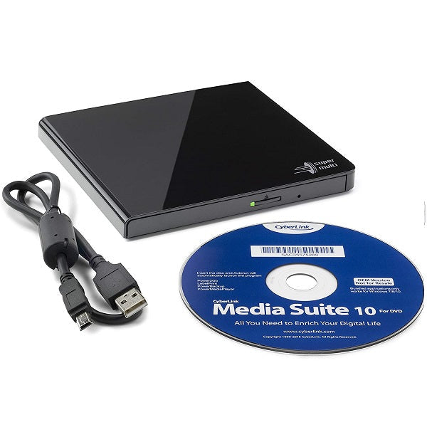 Lg External DVD-RW USB PC Computer Hitachi Ultraslim Portable DVD Burner
