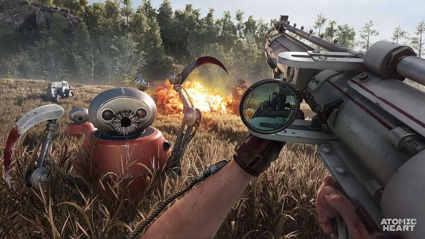 Atomic Heart Ps5 Gioco Pal Italiano Playstation 5 Videogioco Nuovo Sigillato