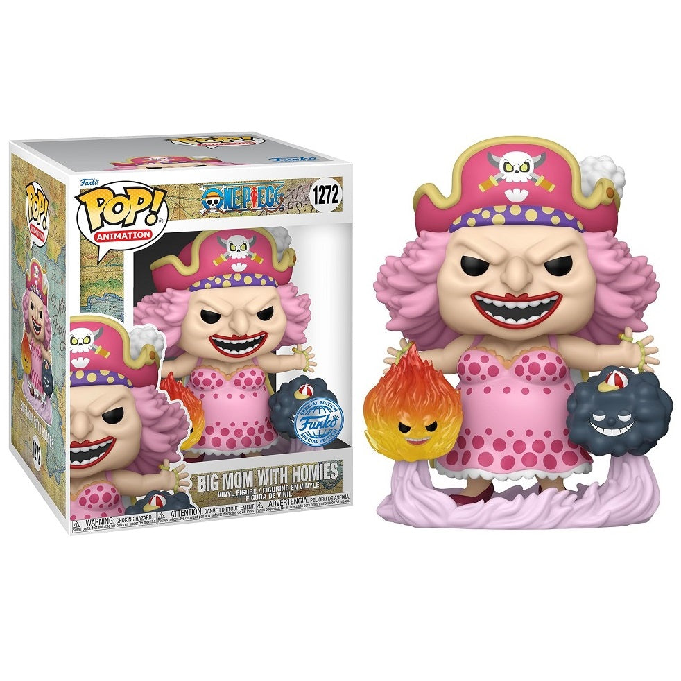 Funko Pop! Animation - One Piece (1272) Big Mom mit Kräften Vinylfigur 9cm Anime