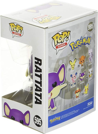 Funko Pop! Games Pokémon (856) Rattata – Maus Vinylfigur Rattata Vinyl Maus