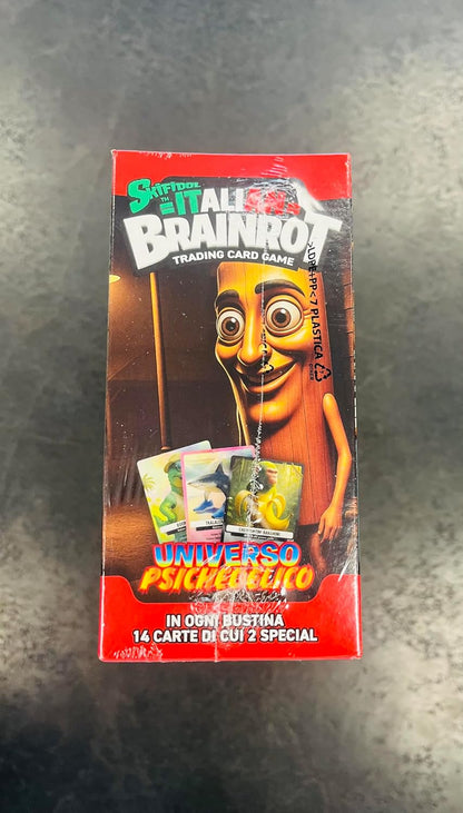 Skifidol Italian Brainrot TCG Universo Psichedelico Box Display 24 Booster (14 Karten) Ita
