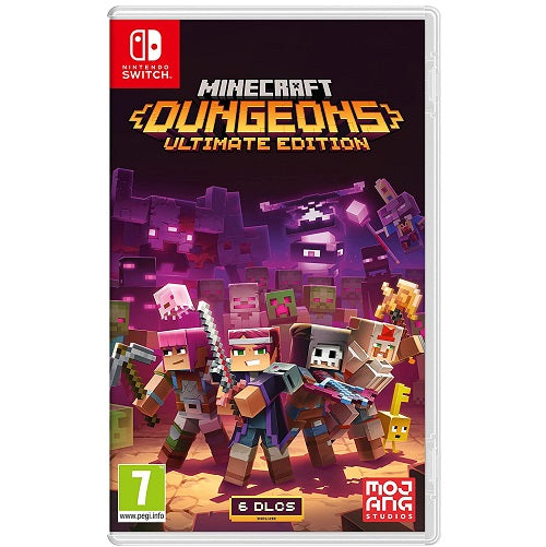 Minecraft Dungeons Ultimate Edition + DLC Nintendo Switch Italian New Game