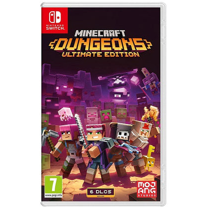 Minecraft Dungeons Ultimate Edition + DLC Nintendo Switch Italian New Game