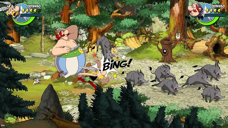 Asterix & Obelix Slap Them All Limited Edition PS4 Videospiel Neu Italienisch