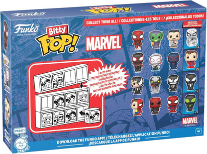 Funko Bitty Pop! Marvel Spider-Man 4er-Pack Peter Parker/Spider-Man Limited Chase