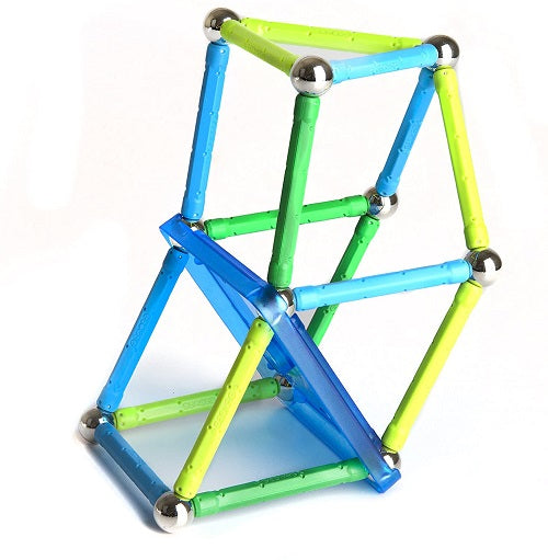 Geomag Glitter Color 44 Palline Barrette Magnetiche Multicolor Gioco Costruzione