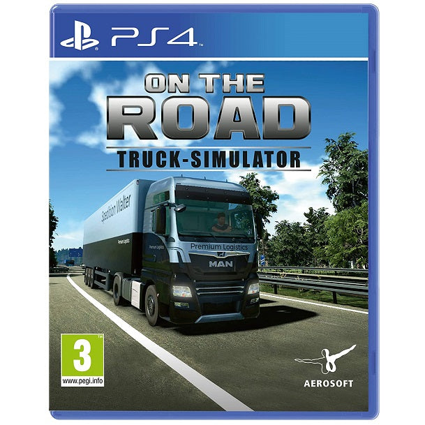 On The Road Truck Simulator PS4 Videospiel Playstation 4 LKW Simulator Ita