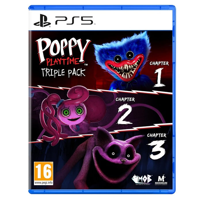 Poppy Playtime Triple Pack PS5 PlayStation 5 Spiel Neu Versiegelt 3 Spiele Ita