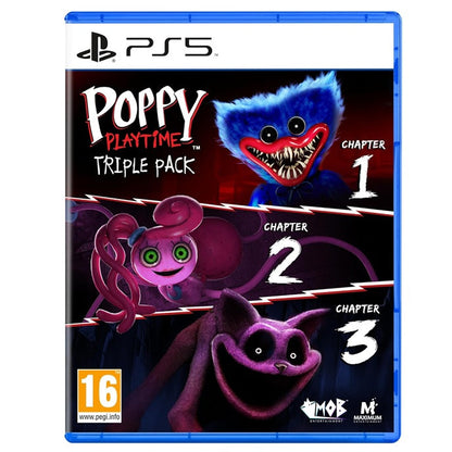 Poppy Playtime Triple Pack PS5 PlayStation 5 Spiel Neu Versiegelt 3 Spiele Ita