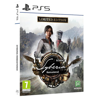 Syberia Remastered - Limited Edition PS5 Italienisches Spiel Neu Versiegelt