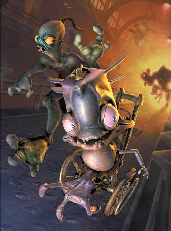 Oddworld Munch's Oddysee Nintendo Switch Spiel Italienisch EU Neu Abe's Oddysee
