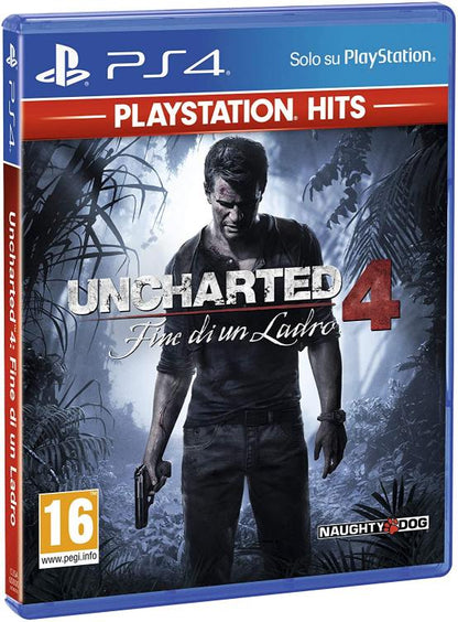 Uncharted 4 A Thief's End PS4 Spiel Playstation 4 Videospiel Deutsch PS Hits