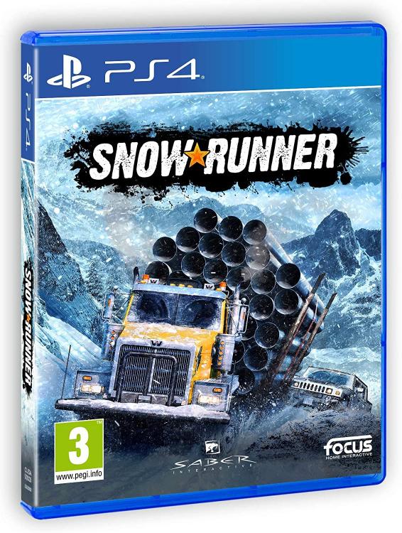 Snowrunner PS4 Spiel Italienisch Playstation 4 Mudrunner Truck LKW EU Neu
