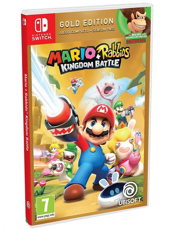 Mario + Rabbids Kingdom Battle Gold Edition Nintendo Switch Videospiel Italienisch