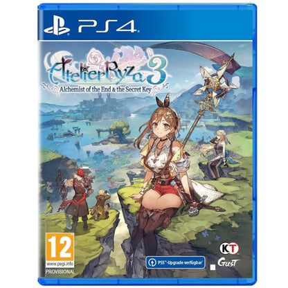 ATELIER RYZA 3 THE ALCHEMIST OF THE END & THE SECRET KEY PS4 SPIEL PAL ITA NEU