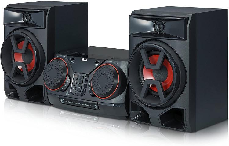 Lg Ck43 Mini-Hi-Fi-System mit CD-Player, Radio, Bluetooth, USB, Micro SD Stereo