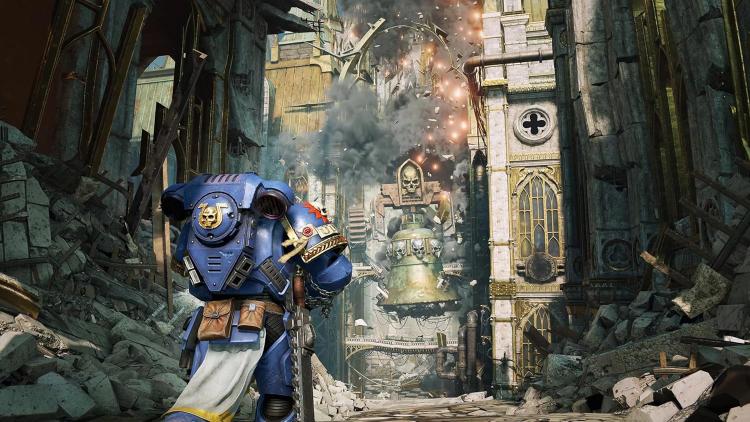 Warhammer 40000 Space Marine II PS5 Videospiel Playstation 5 Disc PAL Italienisch